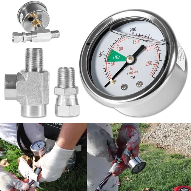 0580495 HEA PRESSURE Gauge for Titan Wagner/Airless Paint Sprayer Gauge