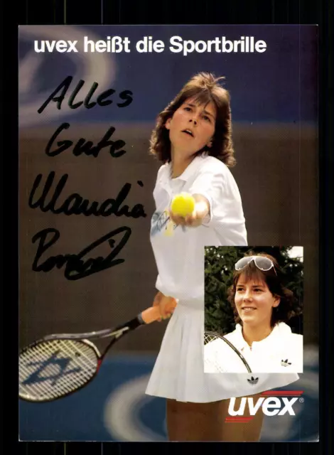 Claudia Porwik  Autogrammkarte Original Signiert Tennis + A 201187