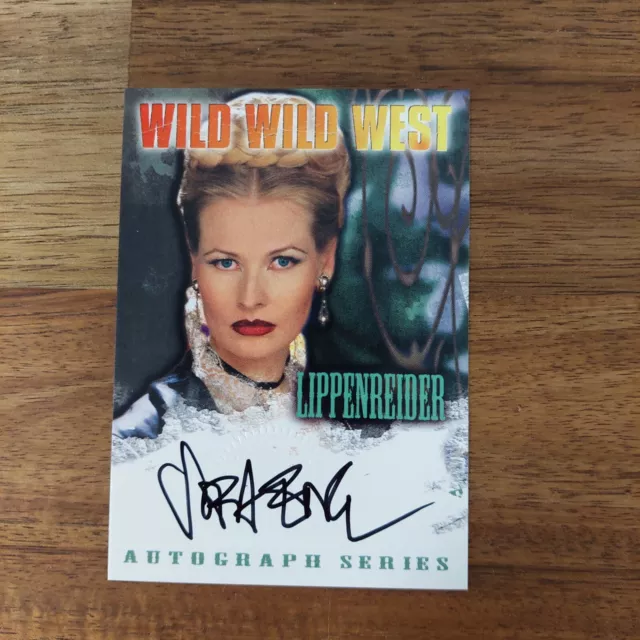 Skybox 1999 Wild Wild West Sofia Eng Autograph card A4 rare collectable