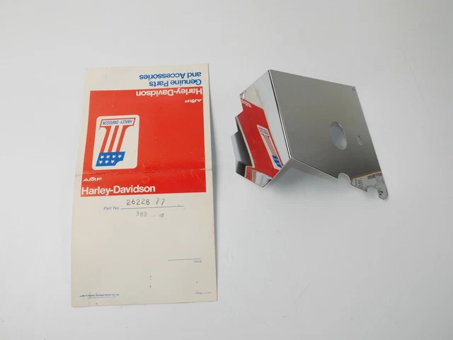 Tête De Pelle (cover) Harley-Davidson FLH - Pour Générateur/alternateur 1965 - Pièce Vintage - Occasion