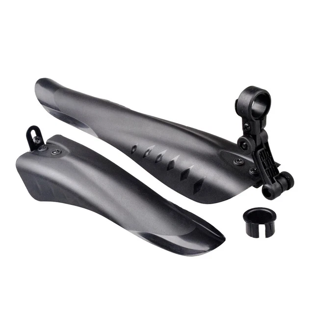 Suministros de protección de barro para bicicleta de montaña guardabarros bicicleta de montaña negro