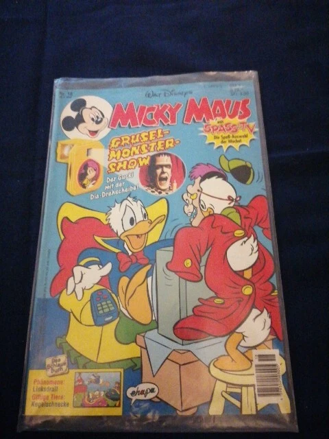 Micky Maus Heft Nr. 18 vom 25.4.1996 Zustand Z1 Mit Allen Beilagen