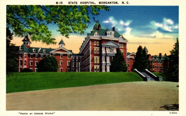 Postcard State hospital Morganton, North Carolina
