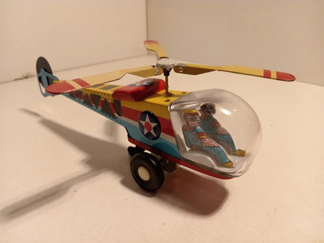 JOUSTRA HÉLICOPTÈRE TÉLÉGUIDÉ 1977 TÔLE BO 105 REF 2931