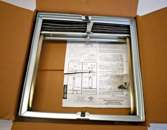 Broan RD1 Radiation DAmper Galvanized Steel 12-1/2" x 12-1/2" ul Rated