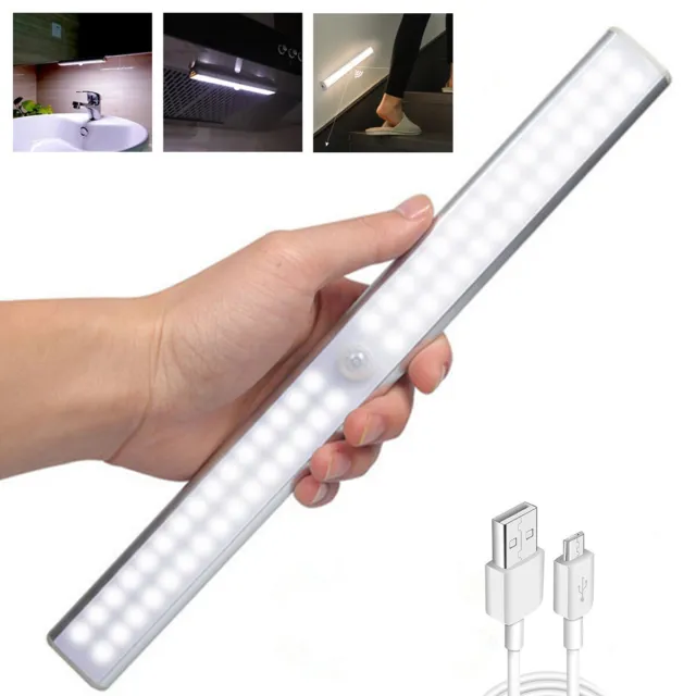 Luce notturna armadio sensore di movimento LED wireless per scala camera da letto cucina