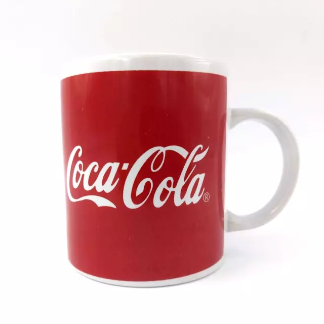 Coca Cola Logo Red Coffee Mug Cup By Gibson Vintage 2003