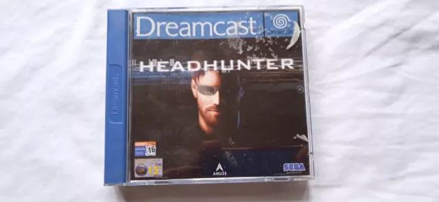 Headhunter Sega Dreamcast Game Complete 2 (PAL) CIB with Manual