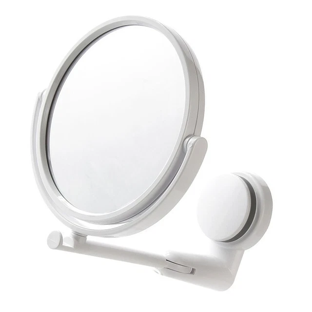 Miroir De Maquillage Mural à Ventouse - Ajustable - Sans Perçage - Pour Salle De Bain Ou Coiffeuse - Installation Facile - 10