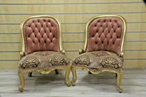 2 fauteuils style Louis XV