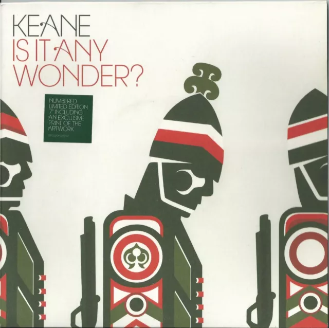 Keane - Is It Any Wonder? 2006 Uk 7" Vinyl Picture Sleeve