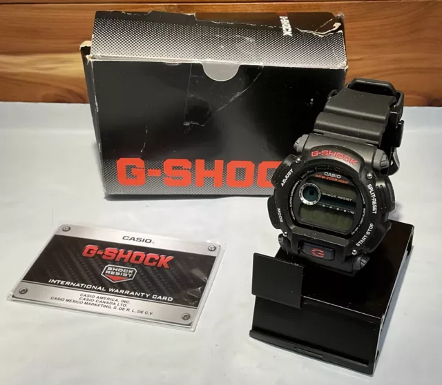 Casio DW9052-1VG-Shock 200 Meter Watch Chronograph Resin Strap Alarm