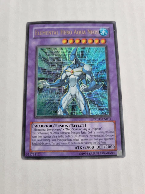 Elemental Hero Aqua Neos - DP03-EN012 - Raro - 1ª Edición
