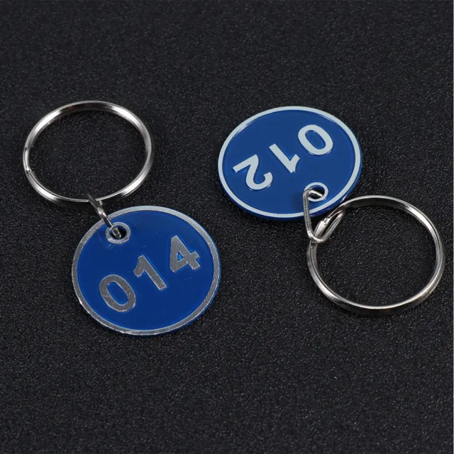 Small Metal Number Tags Locker Number Tag Luggage Label