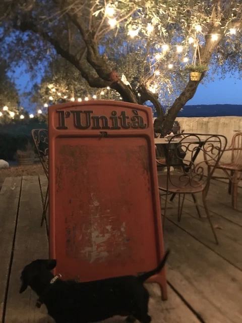 Locandina vintage Quotidiano Unità