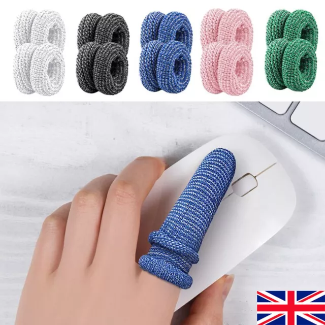 10PCS Multicolor Cotton Finger Cots Disposable Sports Safety Work