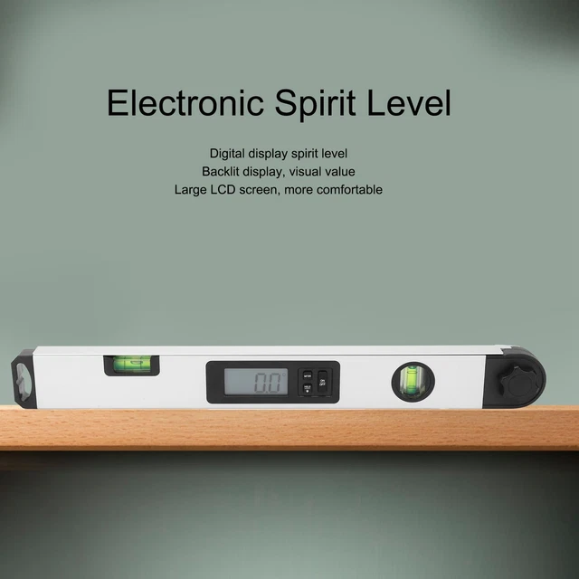 Electronic Level Digital Angle Ruler AluminumAlloy Horizon Measuring Tape