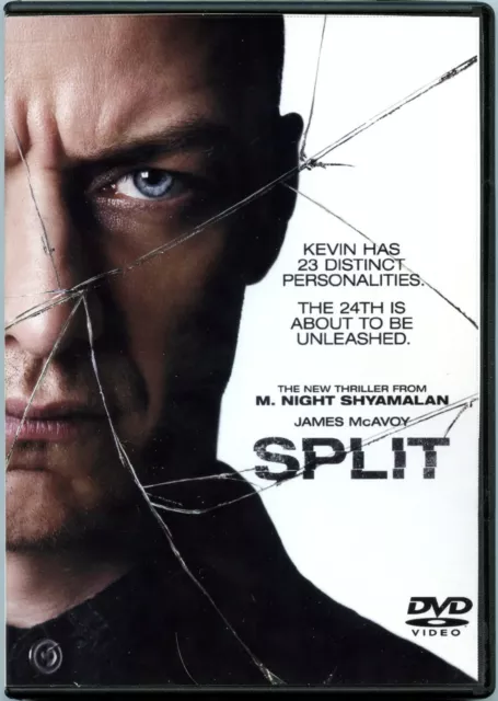 SPLIT (DVD, 2017) James Mcavoy, Anya Taylor Joy, Jessica Sula - Custom Artwork!