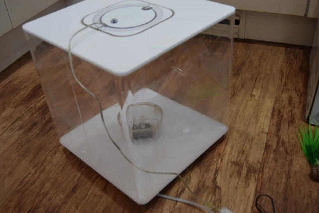 BiOrb CUBE 30 Complete Aquarium Fish Tank MCR LED White Used Working CIRENCESTER 17