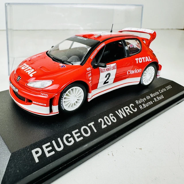 Lot 3 Peugeot 307 1/43 altaya rallye - Collection