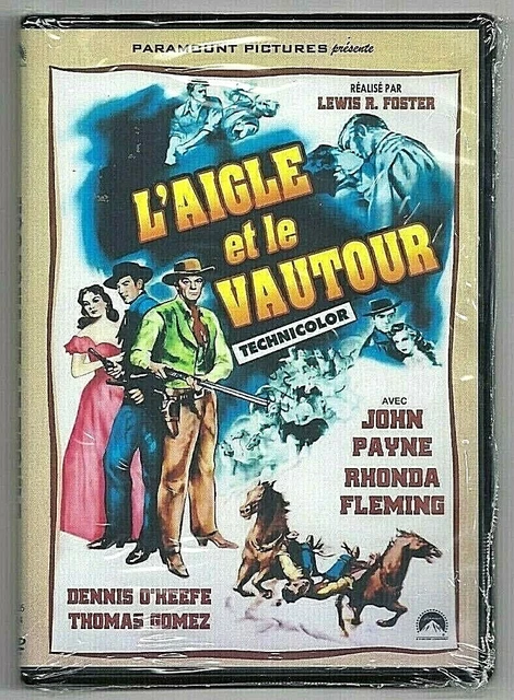 DVD L'AIGLE Et Le Vautour (John Payne / Rhonda Fleming) Western