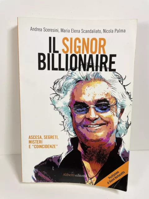 Il Signor Billionaire libro Flavio Briatore raro Aliberti Editore