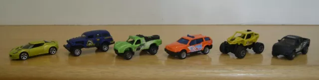 Lot 6 MATCHBOX Lotus Sport SUV Jungle Crawler Ford F-150 Baja Bullet Off-Road