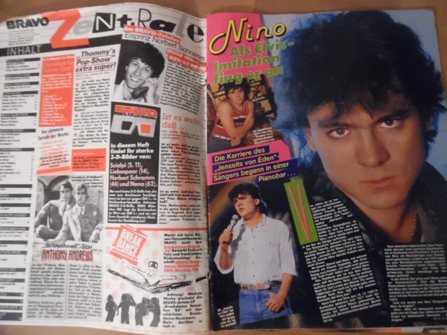BRAVO 3 - 1984 D Paul Young Depeche Mode Limahl Shaky Scialpi Nena Gazebo Nino 2