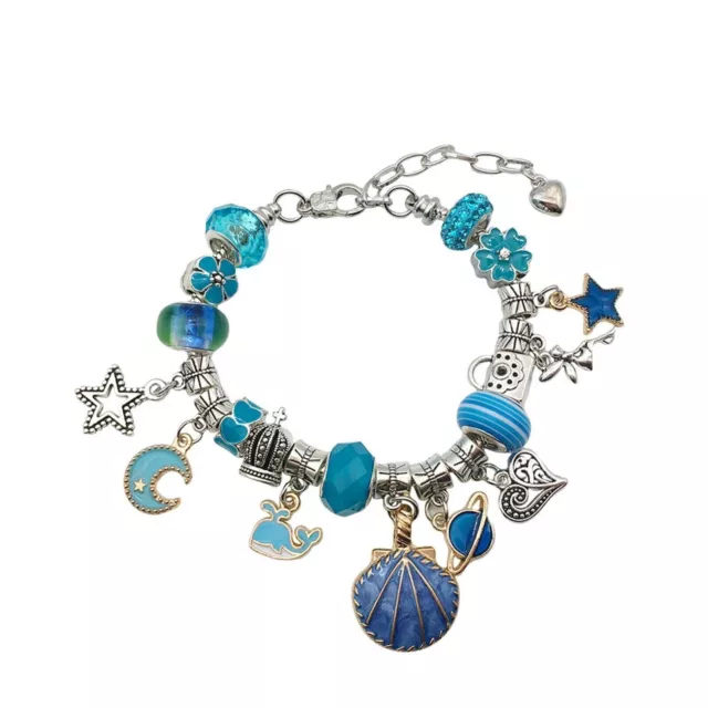 Charm Bracelet Making Kit Jewelry Making Supplies Beads Crafts w/ Box Girl Gift 2