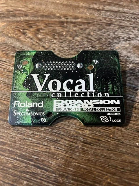 Roland SR-JV80-13 Vocal Collection Expansion Board JV1080 JV2080 XV5080