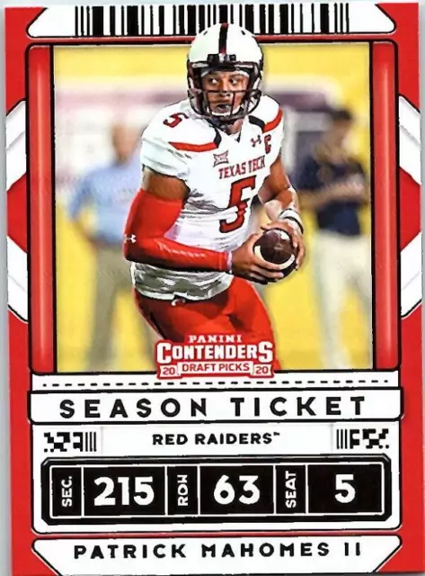 2020 Panini Contenders Draft Football Base Singles (Pick Your Cards)