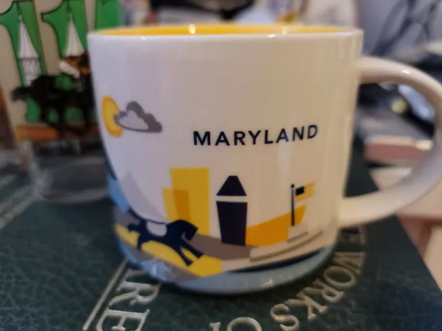 Starbucks Maryland Cup Mug - 2015 You Are Here Collection