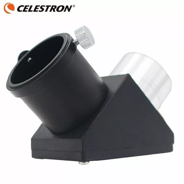 Celestron 1.25 Inch 90 Degree Star Diagonal Optic Mirror for Telescope Eyepiece