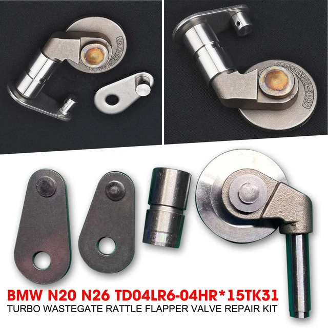 FOR BMW N20 N27 Turbo Wastegate Rattle Flapper Rebuild Repair Set 49477