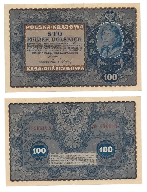 Poland 100 Marek 1919