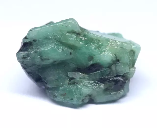 Raro smeraldo naturale dello Zambia non riscaldato da 15,65 CT certificato FACET