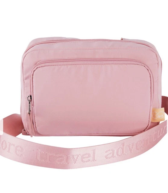 Samantha Brown To Go Convertible Travel Sling - Pink
