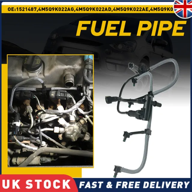 Diesel Leak Off Fuel Pipe With Sensor for Ford Transit Connect 1.8 Tdci 1521487