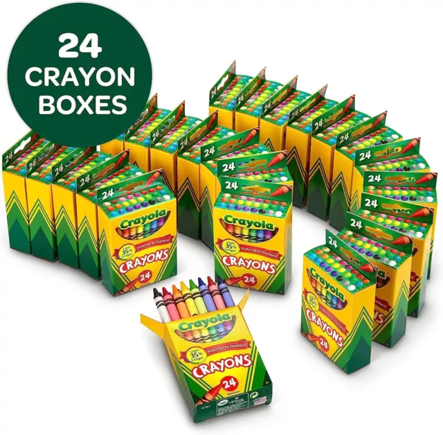 Cra-Z-Art Crayon Bulk Class Pack 800ct 8 Assorted Colors