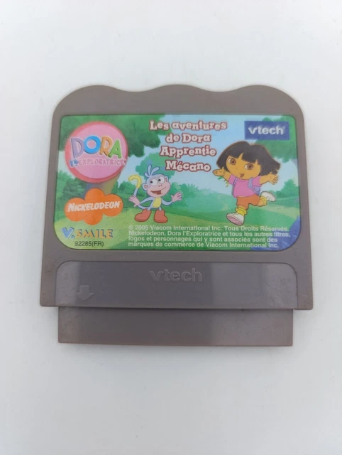 Pack De 3 Jeux Éducatifs VTech - Spiderman, Winnie L'Ourson Et Dora - Cartouches Seules (Bon État)