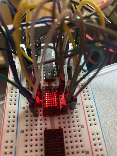 LTP305HR (TIL305) 5x7 red dot matrix LED display
