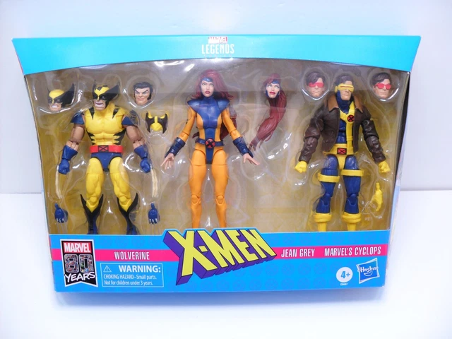 HASBRO MARVEL LEGENDS X-Men Love Triangle Wolverine Jean Grey Cyclops ...