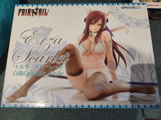 Fairy Tail figurine Erza Scarlet - Cherry Blossom CAT Gravur