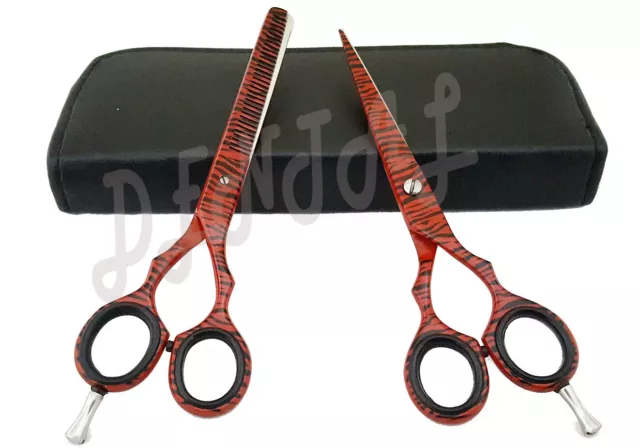 6" Professional Salon Hair Cutting+Thinning Scissors Barber Shears Hair dressing