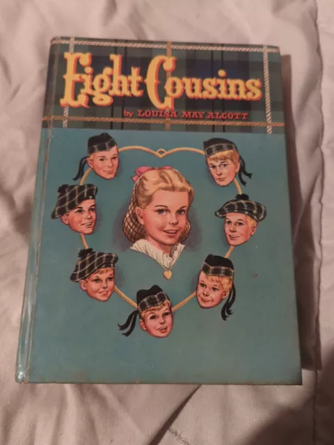 Eight Cousins Book by Louisa May Alcott (1955, Hardcover)   Whitman Publishing