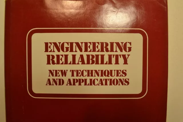 #JB27  1981 ENGINEERING RELIABILITY Book by B.S. Dhillon & C. Singh 2