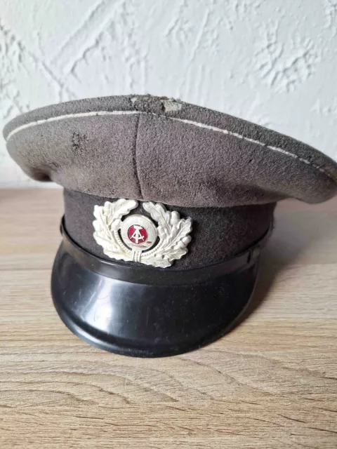 DDR NVA Schirmmütze Uniform Militaria größe 56 Landstreitkräfte LaSK