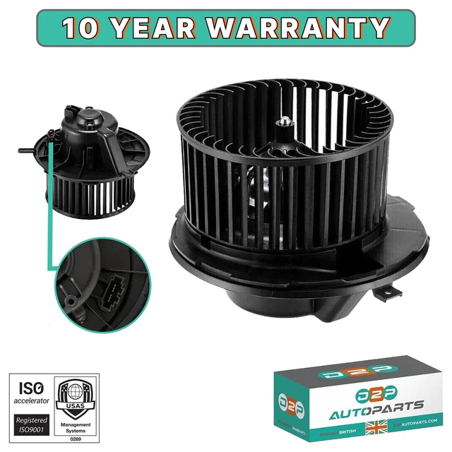 Pulseur D'air D'habitacle Pour SKODA, VW, SEAT, AUDI - Réf. 6Q1820015B - Neuf Avec Garantie 2 Ans