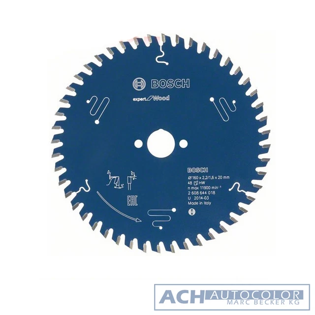 Lame Scie Circulaire Bosch Expert For Wood - 260x30x2.8mm, 80 Dents - Pour Bois, Coupes Précises