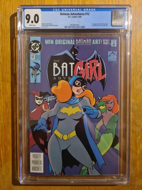Batman Adventures #12 - CGC 9.0 - 1st Appearance of Harley Quinn - DC Comics